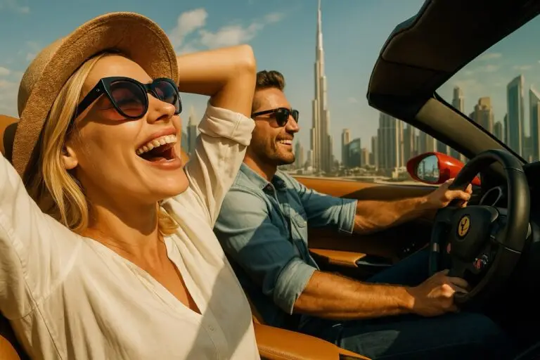 O Que Torna Dirigir em Dubai Único